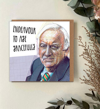 Inspector Morse Birthday Card, Endeavour Greeting, 2 of 4