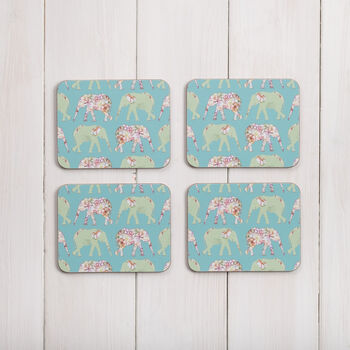 Elephant Print Coasters, 3 of 3