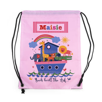 Personalised Children's Noah's Ark Waterproof Swim Bag, 5 of 8