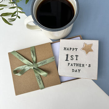 Happy First Father's Day Coaster, 2 of 4