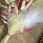 Pink Dried Flower Bouquet, thumbnail 1 of 3