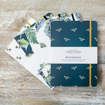 Hydrangea Pure A5 Lined Notebook, 2 of 5