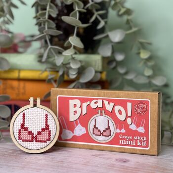 Bravo! Mini Cross Stitch Kit, 2 of 2