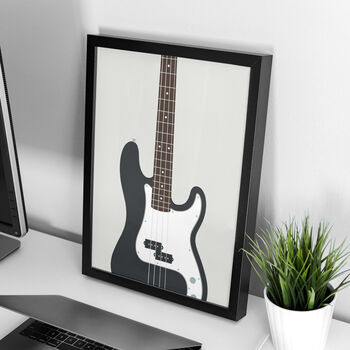 Bass Guitar Print | Bass Player Poster, 3 of 11