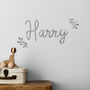 Glitter Name Or Word Wall Decals, thumbnail 2 of 7