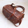 Leather Handbag With Crossbody Strap, thumbnail 4 of 6