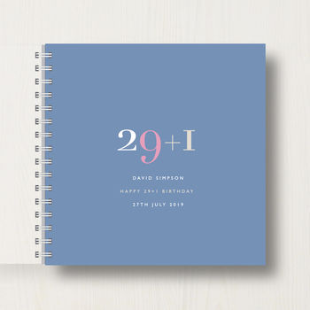 Personalised 30th Birthday Memory Book/Album, 9 of 12