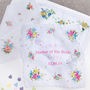 Personalised Wedding Vintage Style Handkerchief, thumbnail 1 of 4