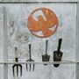 Rusty Metal Peace Dove Garden Decor: Rusted Wall Art, thumbnail 8 of 11