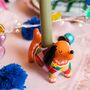 Dachshund Dog Candle Holder, thumbnail 3 of 4