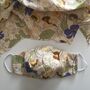 Upcycled Silk Lined Cotton Face Mask, thumbnail 2 of 11