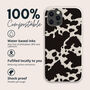 Cow Print Biodegradable Phone Case, thumbnail 2 of 8