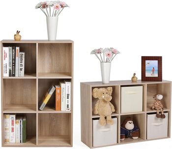 Cube Bookcase Storage Shelf Display Unit, 4 of 7