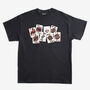 England Scattered Playing Cards T Shirt, thumbnail 1 of 4