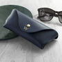 Personalised Leather Origami Glasses Case, thumbnail 3 of 12