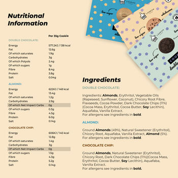 Low Carb Sugar Free Cookies Gift Set, 4 of 4