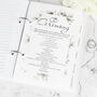 Personalised Floral Wedding Planner, thumbnail 8 of 12