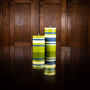 Striped Eco Pillar Candles 15cm And 10 Cm Tall, thumbnail 10 of 12