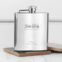 Personalised Best Man Hip Flask, thumbnail 7 of 8