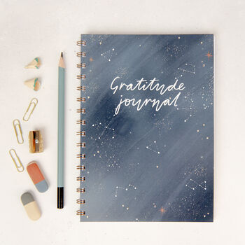 Peaceful Night Personalised Gratitude Wellness Journal, 8 of 9
