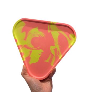 Jesmonite Triangle Tray, 2 of 7