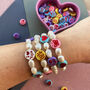 Handmade Freshwater Pearl Love Heart Bracelet, thumbnail 1 of 11