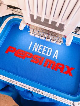 I Need A Pepsi Max Embroidered Crewneck Sweatshirt, 2 of 3