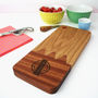 Oak Personalised Serving Platter And Chopping Board, thumbnail 3 of 6