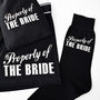 Personalised, Property Of The Bride, Groom Black Boxers, thumbnail 8 of 10
