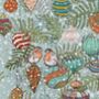 'Robins And Baubles' Print, thumbnail 3 of 3