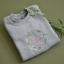 Personalised Floral Wreath Jumper, thumbnail 4 of 5