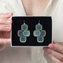 Featherlight Gold Statement Earrings, Paris Design, thumbnail 1 of 10