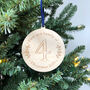 New Baby First Christmas Tree Decoration, thumbnail 2 of 4