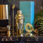 Classic Gold Cocktail Shaker Set In Gift Box, thumbnail 1 of 2