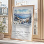 California Ski Travel Print Of Palisades Tahoe, thumbnail 3 of 7