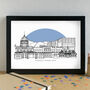 Worthing Skyline Art Print Unframed, thumbnail 4 of 6