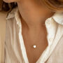 February Amethyst Fine Cord Birthstone Necklace, thumbnail 4 of 6