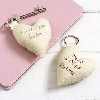Personalised Heart Keyring Gift For Her, 5 of 12
