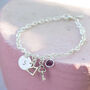 21st Birthday Personalised Charm Bracelet, thumbnail 1 of 8