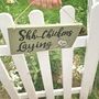 Chickens Laying Wooden Sign Letterbox Friendly, thumbnail 4 of 6