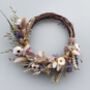 Colourful Spring Dried Flower Wreath, thumbnail 4 of 6