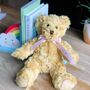Classic Cuddly Bear Toy With Personalised Scarf, thumbnail 1 of 2