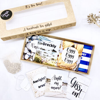 Cornish Gifts: Cornwall Tea Gift Set, 3 of 12
