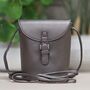 Small Cross Body Bag In Pewter, thumbnail 3 of 3