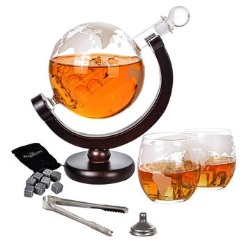 Globe Decanter And Glass Set, 4 of 7