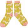 Soft Lambswool Ankle Socks For Women, thumbnail 3 of 8