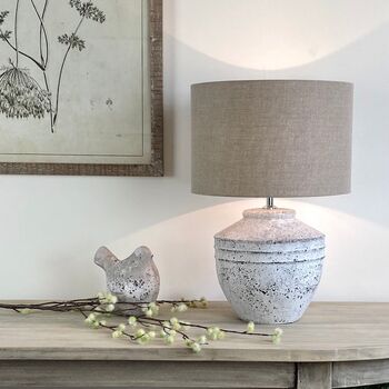 Concrete Grey Table Lamp Base, 2 of 11