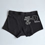 'Farter's Day… Ha Ha' Personalised Underwear, thumbnail 2 of 2
