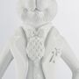 Lady And Gentleman Easter Rabbit Figurine, thumbnail 8 of 8