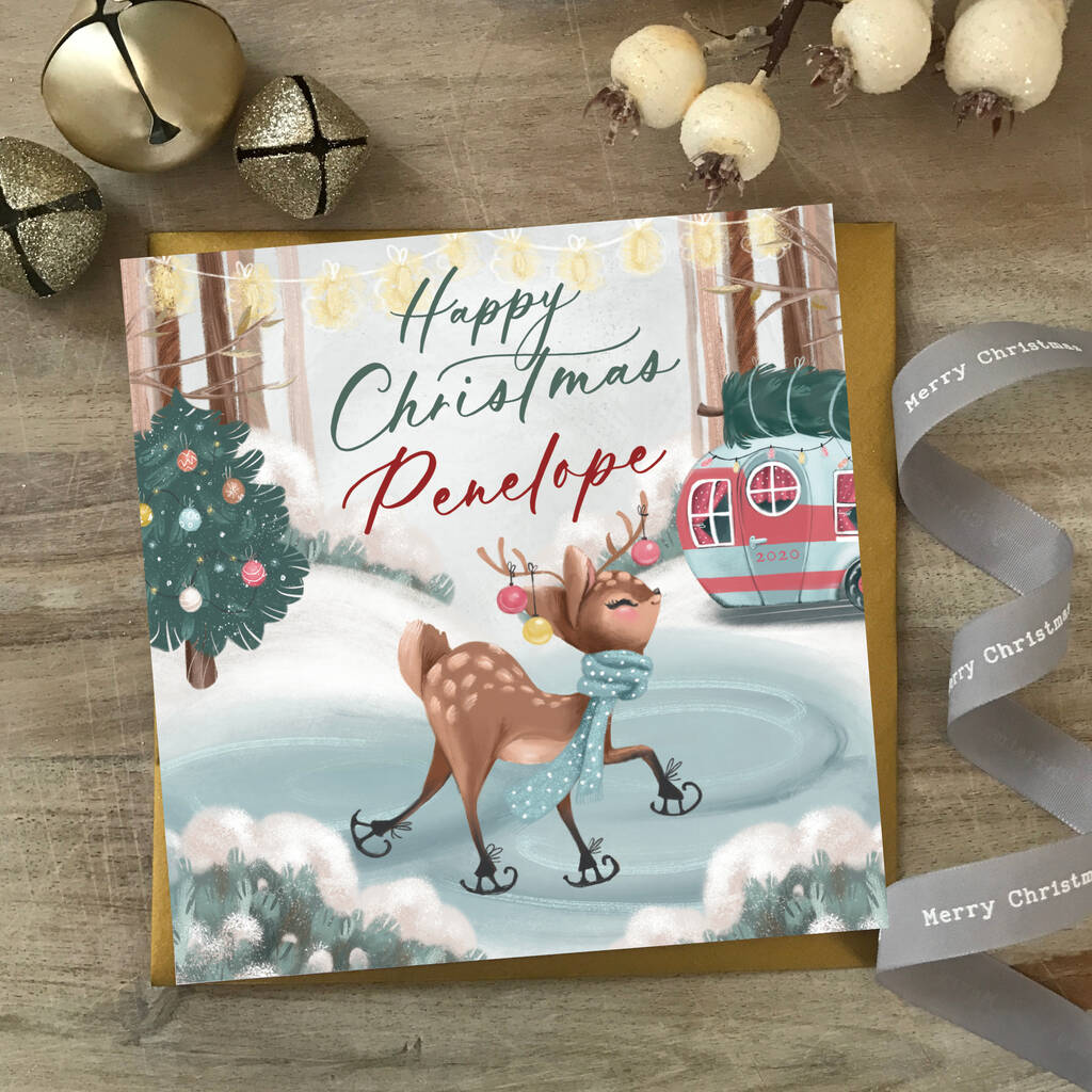 Personalised First Christmas Card